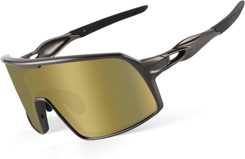 BangLong Polarized Sports Sunglasses for Men Women, UV Protection Sun Glasses for Baseball Running Cycling Fishing - Image 1